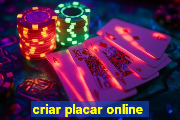 criar placar online